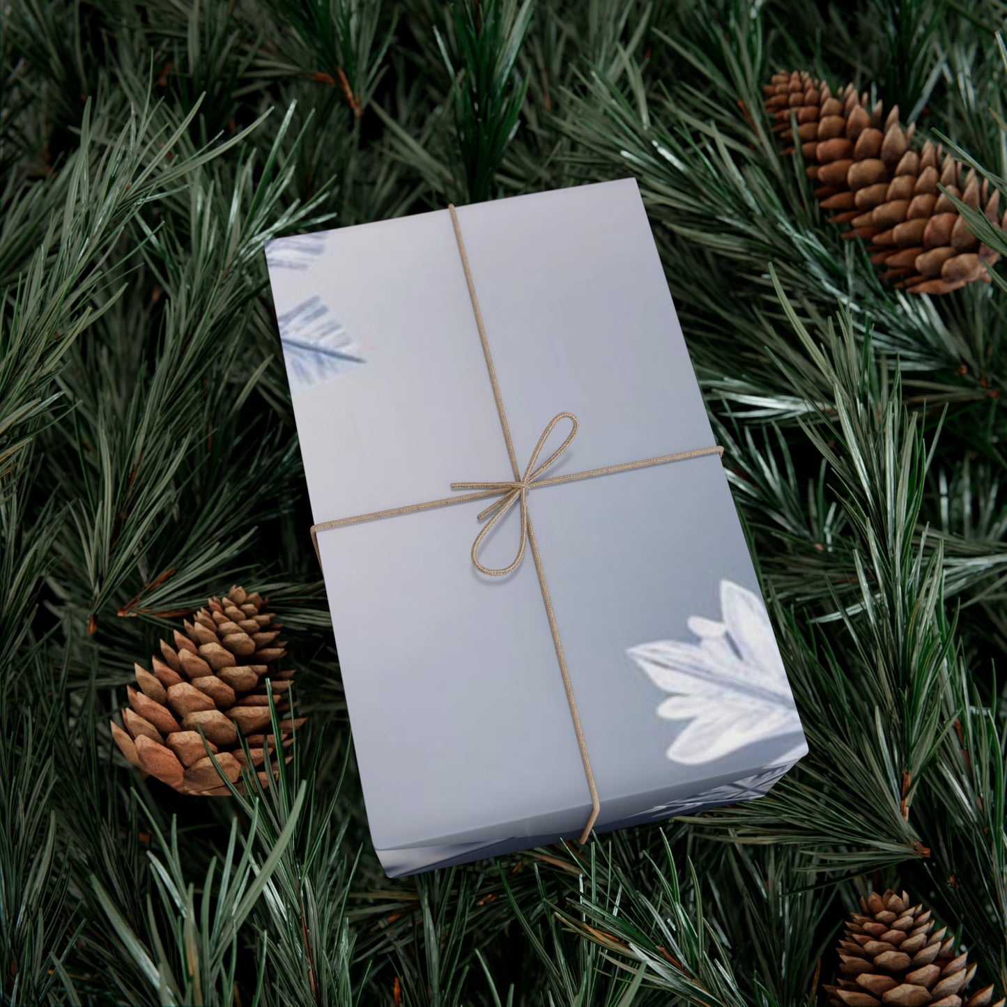 Snowflake Winter Wonderland Holiday Gift Wrap | Wrapping Paper | Elegant Snowflakes Gift Wrap Paper