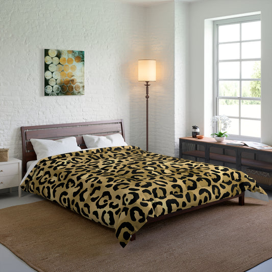 Leopard Print Comforter