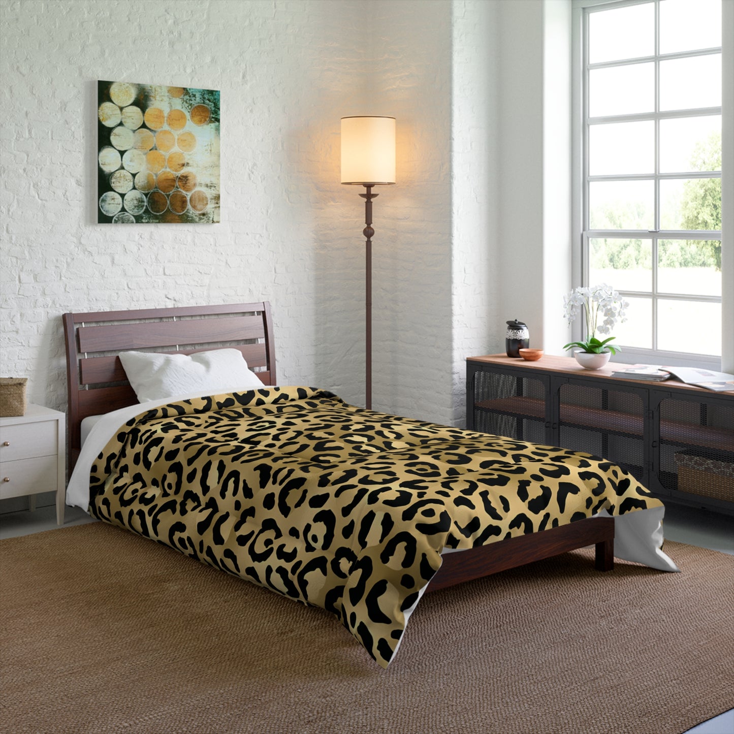 Leopard Print Comforter