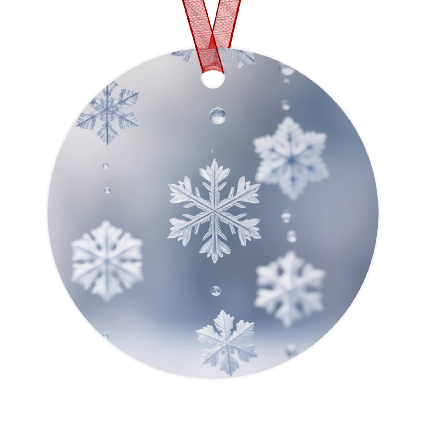 Exquisite Snowflake Ornaments - Delicate Winter Wonderland Decor Metal Ornament